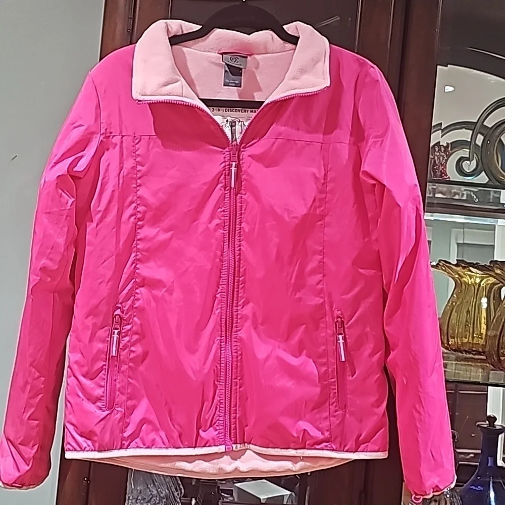 CHAMPION INSULATED JACKET PINK GIRLS 14-16 NWOT
